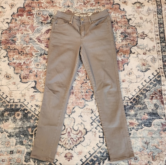 Seven7 Denim - Seven 7 High Rise Skinny Light Gray Jeans Size 4